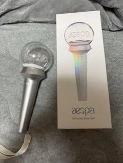 aespa OFFICIAL FANLIGHT シルバー