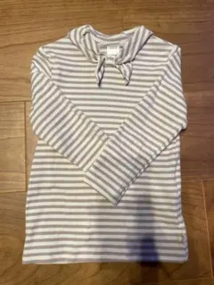 ストライプ カットソー　テータテート　韓国子ども服似
