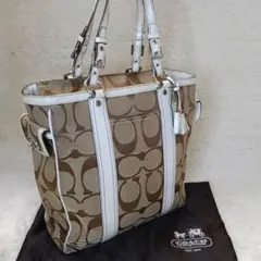 【希少】COACH トートバッグ シグネチャー ターンロック y2k