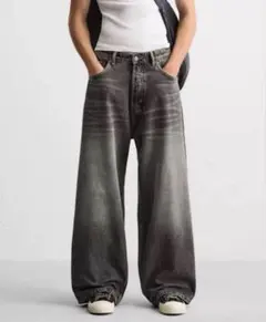 ZARA エクストラバギー　34
