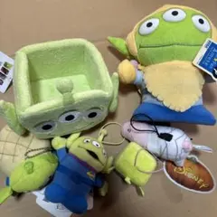 トイストーリー　ぬいぐるみ　まとめ売り　エイリアン　ディズニー　ピクサー　ハム