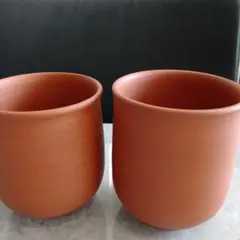 三代　山田常山　湯呑み　組湯呑 2個セット