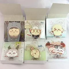 ちいかわアクリルシーンクリップ　うさぎ　シーサー　モモンガ　あのこ　他6点