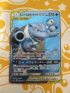 【PSA10】 カメックス＆ポッチャマGX RR 016/064 美品　② カメックス＆ポッチャマGX RR 016/064 1枚の通販 cardcollect