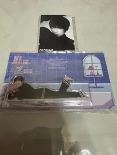 SnowMan深澤辰哉　パジャマアクスタ チケット風カードセット　RAYS