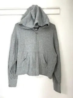 UNIQLO ユニクロ スウェットフルジップパーカー グレー