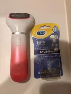 Dr.Scholl ベルベットスムーズ 電動角質リムーバー 本体＋替刃1つのサムネイル
