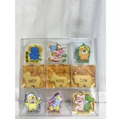 たべっ子どうぶつ ぷっくりラバマスグミ ラバーマスコットセット