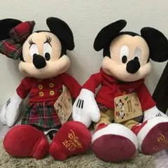 お値下げ⭐︎ディズニー ぬいぐるみ ミッキー＆ミニー ２点セット