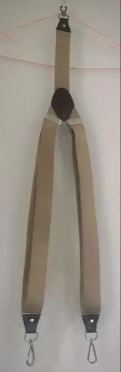 【特価】レディース　サスペンダー　ベージュ