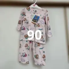 PAW PATROL ピンク 長袖パジャマ 90cm