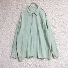 AMAIL アマイル オーバーサイズシャツ ミントグリーン (F)のサムネイル