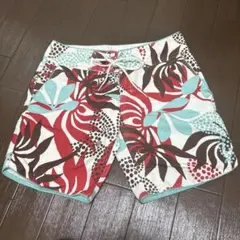 【M】【レディース】O'Neill サーフパンツ 水着　ボードショーツ　花柄