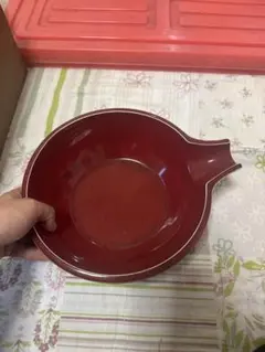朱塗り 片口鉢｜和食器・酒器・盛鉢｜昭和期