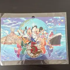 レア【TDS5周年記念限定】来場プレゼント ２枚セット 非売品 ディズニーシー レア【TDS5周年記念限定】来場プレゼント 2枚セット 非売品