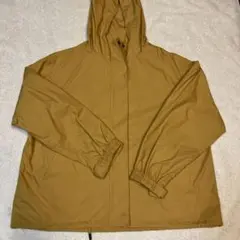 ベージュ フード付き マウンテンパーカー XL 値下げしました