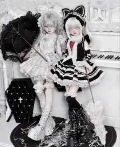 ディーラー様製 影月奏 新品 MDD 1/4お洋服セット あか - メルカリ