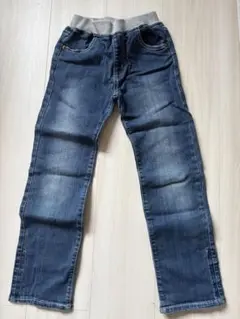 miki jouze ダークブルーデニムパンツ