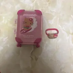 HELLO KITTY ミニスーツケースとリングセット