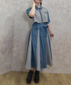 axes femme ロングワンピース