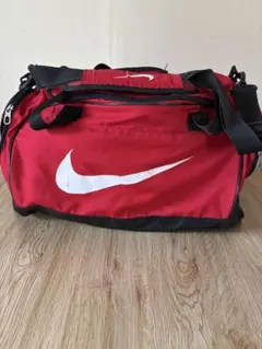 NIKE ナイキ ダッフルバッグ レッド スポーツバッグ