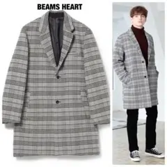 未使用BEAMS HEART フェイク メルトン チェスター