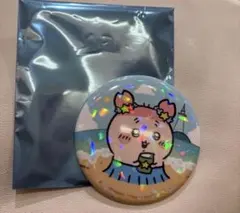 スカイツリー ちいかわ ホログラム缶バッジ 古本屋 カニ