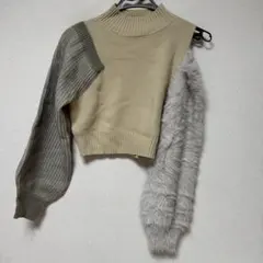 MURUA異素材ニット