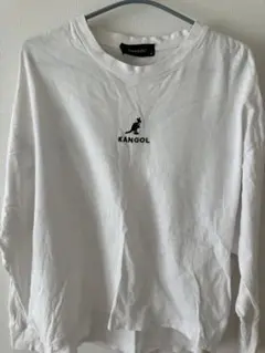 KANGOL ホワイト 長袖Tシャツ
