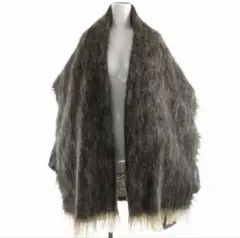 美品】FUR CHIC MINKFUR ミンクファー/クロスミンク/ポンチョ - メルカリ