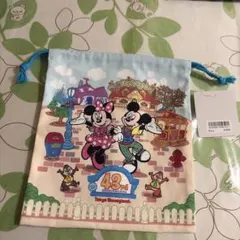 東京ディズニーランド 43周年記念 巾着袋