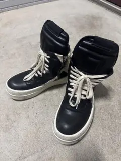 Rick Owens ジオバスケットスニーカー 41 - メルカリ