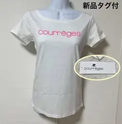 新品タグ付⭐︎クレージュ　Tシャツ　ロゴ　38 イトキン　日本製　当時物　y2kのサムネイル