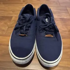 POLO ネイビー カジュアルスニーカー
