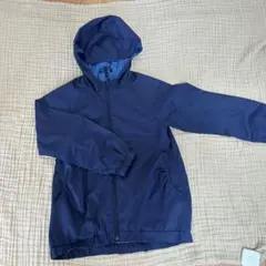 gu パーカー　上着　140cm ネイビー　ドット