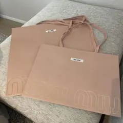 miu miu ショッパー 2枚セットのサムネイル