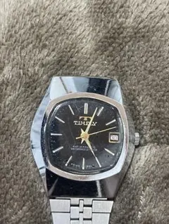 TIMEX 自動巻き ブラックダイヤル 時計