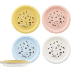 スヌーピー プレート　４枚セット