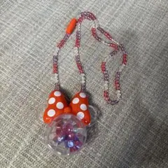 ディズニー　光るおもちゃ　ミニーちゃん　ネックレス