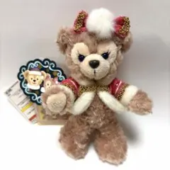 TDC Disney ぬいぐるみバッジ シェリーメイ 2014 クリスマス