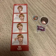 なにわ男子 BON BON VOYAGE ぷっくりシール　フォトカード　高橋恭平