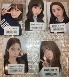 le sserafim spaghetti ユニバ　ラキドロ　トレカ　5種セット