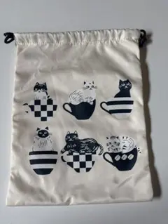 カルディ ニャンコーヒー　巾着袋