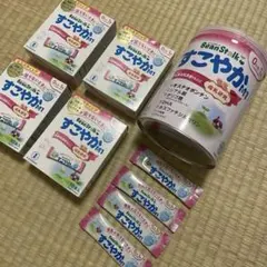 すこやかm1 粉ミルク 大缶 800g スティック44 本 セット