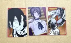 チェンソーマン　箔押しクリアカード　レゼ　3枚セット