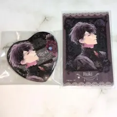ディアラバ　無神ルキ　Midnight♰Century　ラメハート缶バッジ
