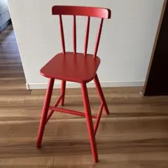 IKEA イケア ノッラリード ダイニングチェア 赤 北欧 ウィンザーチェア