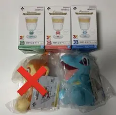 ポケモン 一番くじ　ぬいぐるみ　グラスセット ポケモン 30周年記念 一番くじ ぬいぐるみ グラス ラバコレ 5点セット