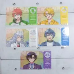 カラフルピーチ ポップコーン オリジナルクリアカード じゃぱぱ たっつん どぬくのサムネイル
