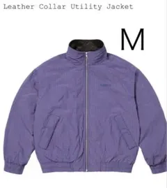 Leather Collar Utility Jacket 常田大希着用　XL B*3様 【常田氏着用】 Supreme レザーカラーユーティリティジャケット